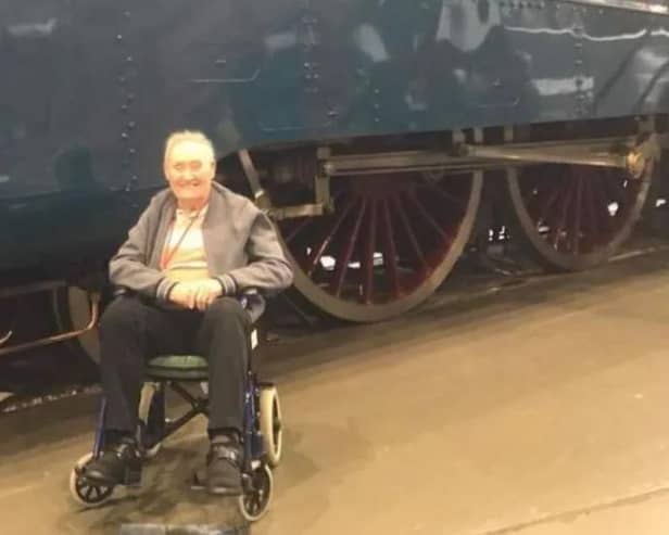 Len Lowther was reunited with Mallard at the National Railway Museum in York. (Photo: NRM).