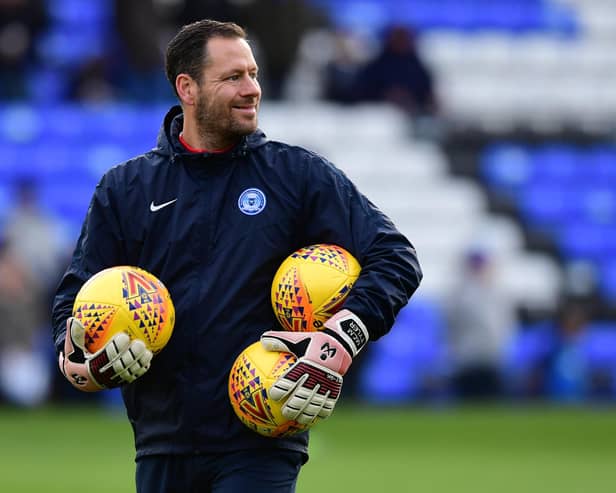 Peterborough United's former goalkeeping coach Mark Tyler. Photo: CameraSport - Chris Vaughan
