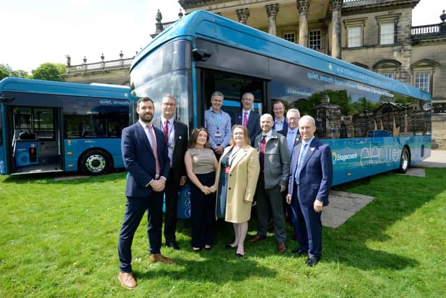 The buses have arrived thanks to an £11.6 million investment.