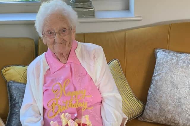 The family of 99-year-old Frances Spriggs, from Doncaster, were surprised she was offered a vaccine appointment in Manchester or York