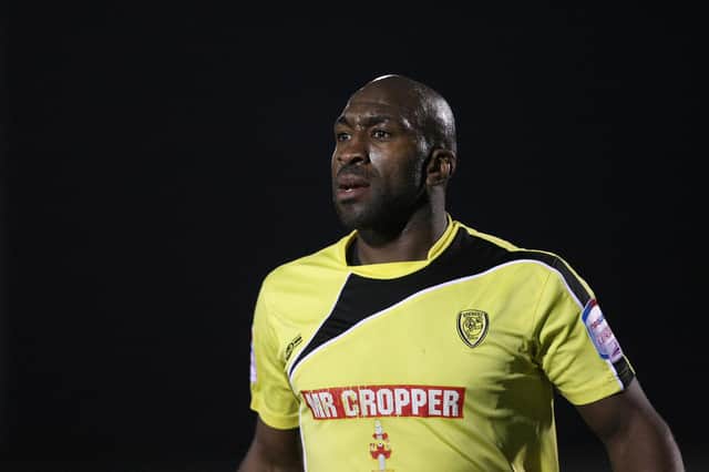 Darren Moore during his time with Burton Albion