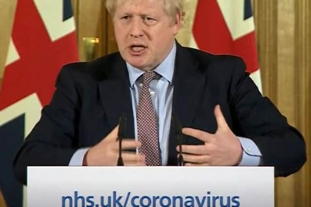 Prime Minister Boris Johnson PA Video/PA Wire