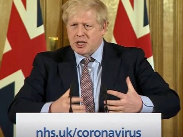 Prime Minister Boris Johnson PA Video/PA Wire