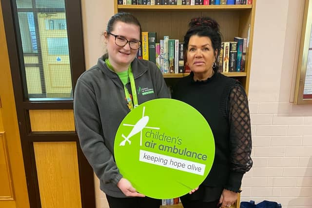 Doncaster business raises vital funds to support lifesaving children’s charity.