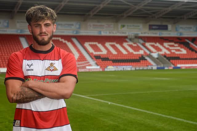 Doncaster Rovers have signed Hull City right-back Tom Nixon on a season-long loan. Photo: Heather King/DRFC