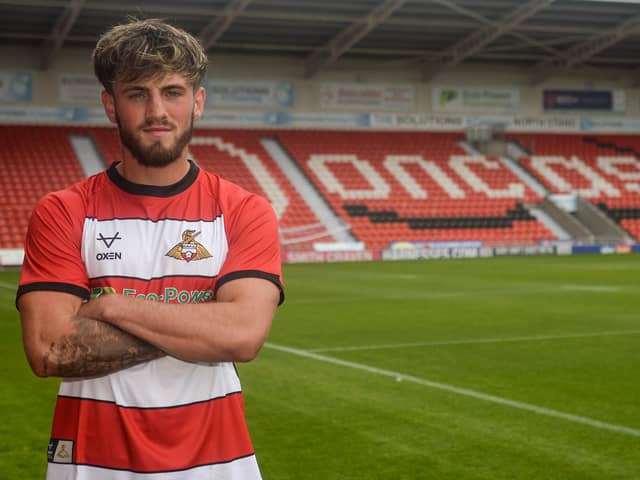 Doncaster Rovers have signed Hull City right-back Tom Nixon on a season-long loan. Photo: Heather King/DRFC