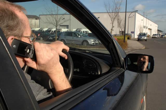 Total fines issued in South Yorkshire for using a mobile phone while driving has risen by nearly half following law change.