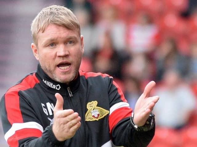Doncaster Rovers boss Grant McCann.