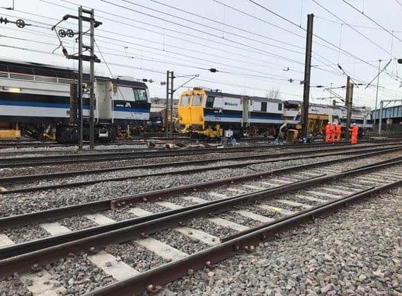 200 Network Rail engineers complete improvements to railway in Doncaster over Christmas.