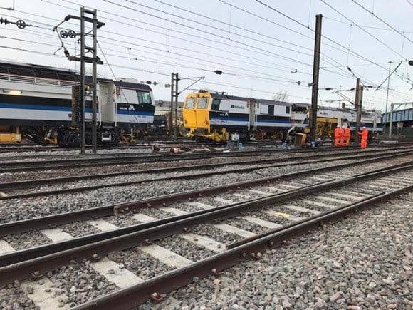 200 Network Rail engineers complete improvements to railway in Doncaster over Christmas.