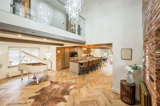 The beautiful interior.