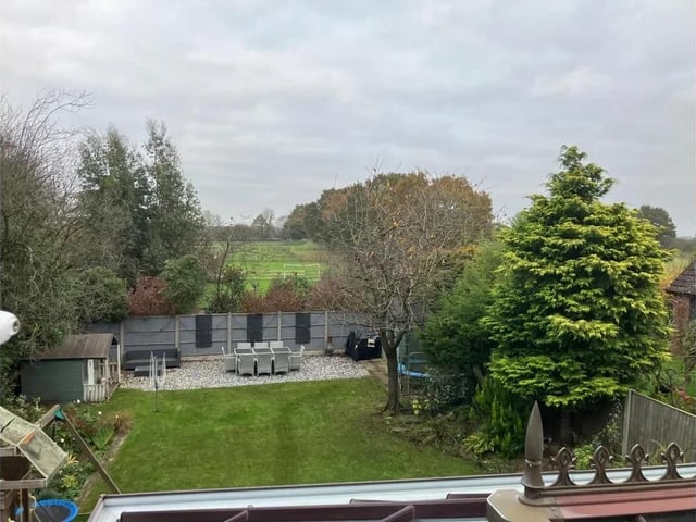 The property has an open aspect to the rear.