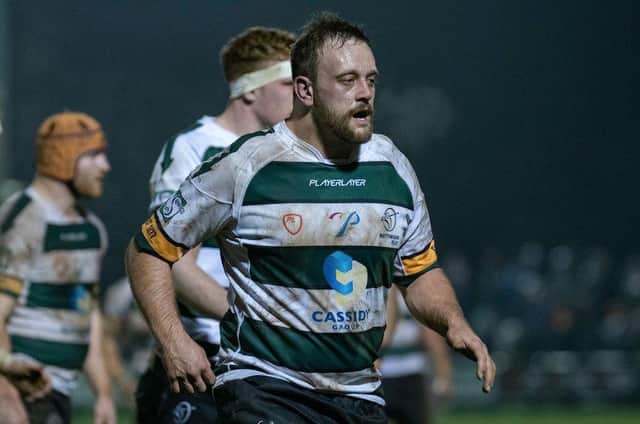 Tom Hill. PIcture via Doncaster Knights