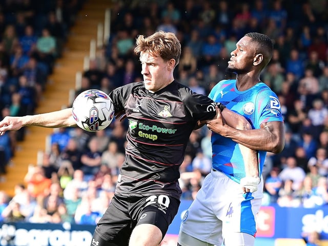Brought Rovers level with his fifth goal of the season, an immediate impact.