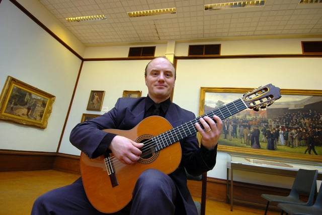 Lee Myers, of Bawtry, who played a lunch-hour concert at Doncaster Museum and Art Gallery, in Chequer Road in 2008
