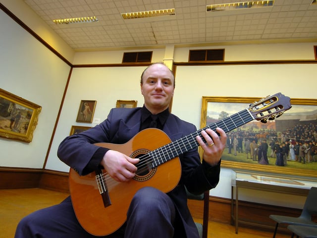 Lee Myers, of Bawtry, who played a lunch-hour concert at Doncaster Museum and Art Gallery, in Chequer Road in 2008