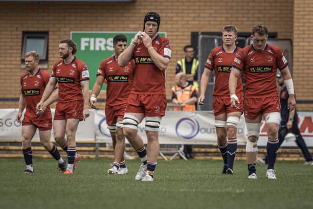 Doncaster Knights are in Championship Cup action this weekend. Photo: John Ashton
