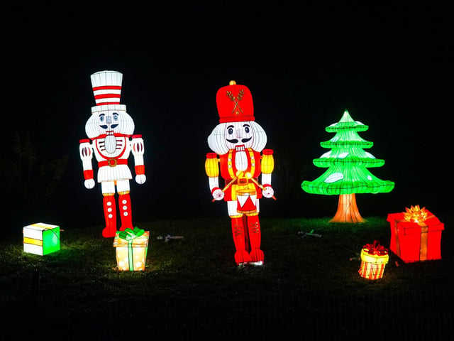 Yorkshire Wildlife Park winter illuminations 2025