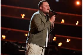 Mark Howard, originally from Doncaster, produced a stunning performance on The Voice. (Photo: ITV).