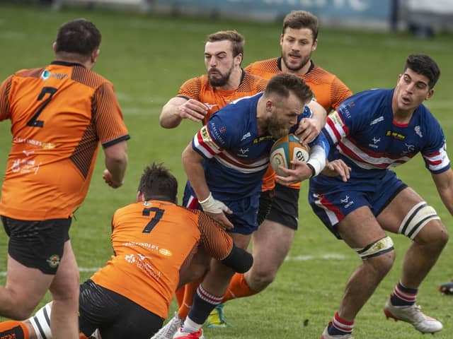 Mark Best was on the trysheet in Knights' win over Jersey.