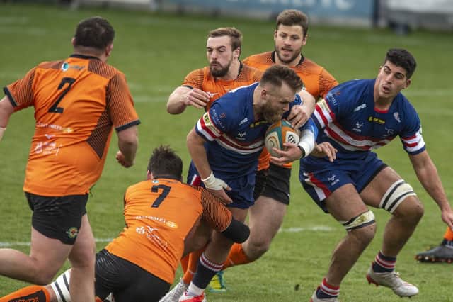 Mark Best was on the trysheet in Knights' win over Jersey.
