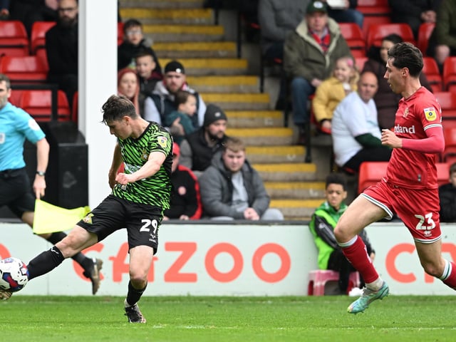 Degruchy impressed playing at right-back on loan with FC United of Manchester last term. With more senior options ahead of him in both that position and central midfield, his best bet may be to head out on loan again.