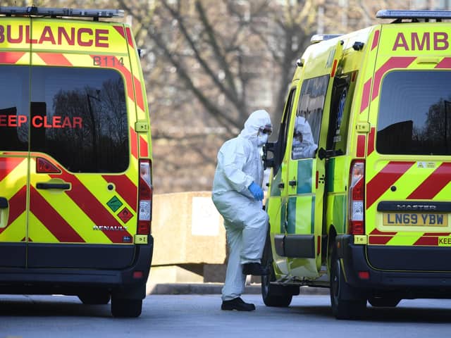 More than 900 Covid-19 patients have now died at hospitals across South Yorkshire (Photo by DANIEL LEAL-OLIVAS/AFP via Getty Images)
