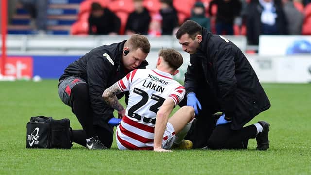 Doncaster Rovers have an entire team's worth of players out injured.