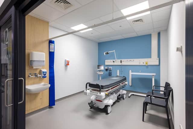 New facilities at Bassetlaw Hospital.