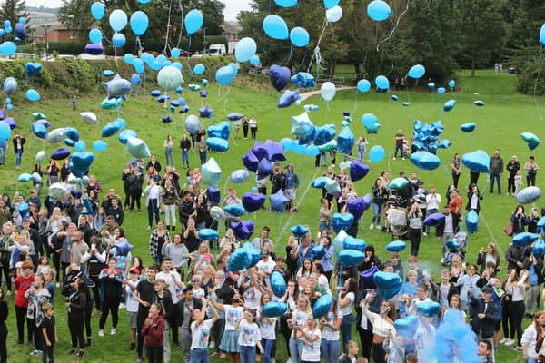 Memorial balloon launches such as this could be banned on Doncaster council land