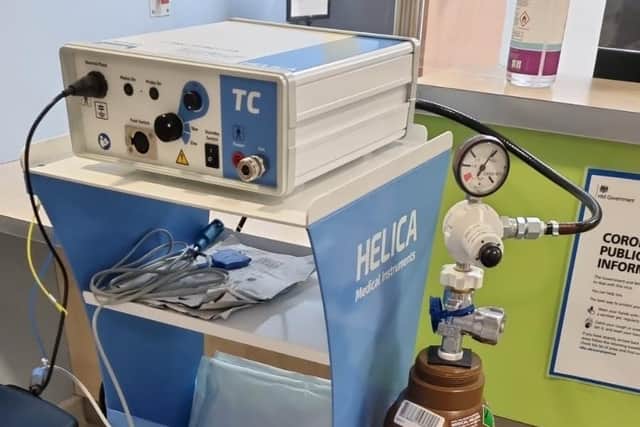 The Helica Thermal Coagulator (TC)