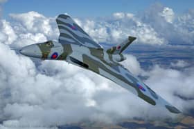 XH558’s last season of flight in 2015 - copyright John Dibbs