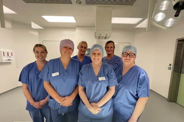 The team at the Mexborough Elective Orthopaedic Centre of Excellence (MEOC).