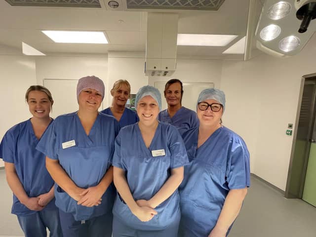 The team at the Mexborough Elective Orthopaedic Centre of Excellence (MEOC).