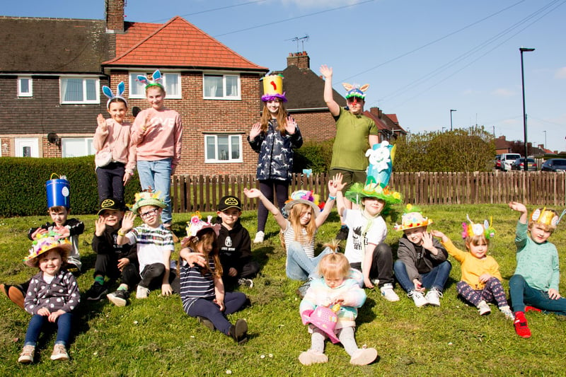 Mosborough children enjoy the Easter Parade