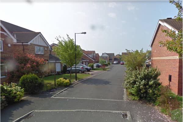 Police and ambulance crews were called to a house in Fountain Court, Rossington.