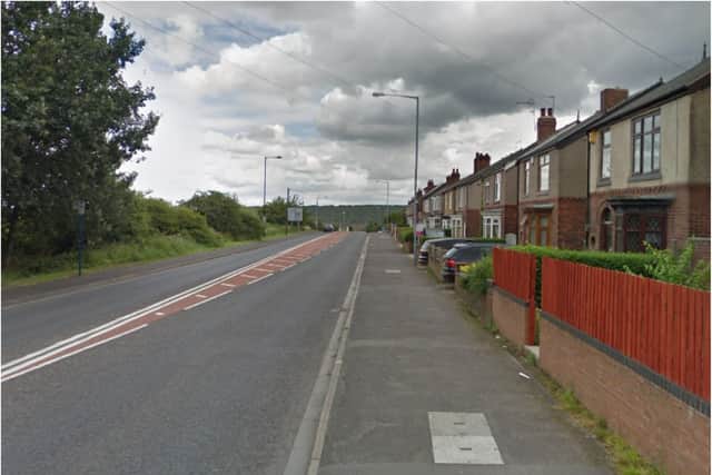 Bawtry Road in Brinsworth.