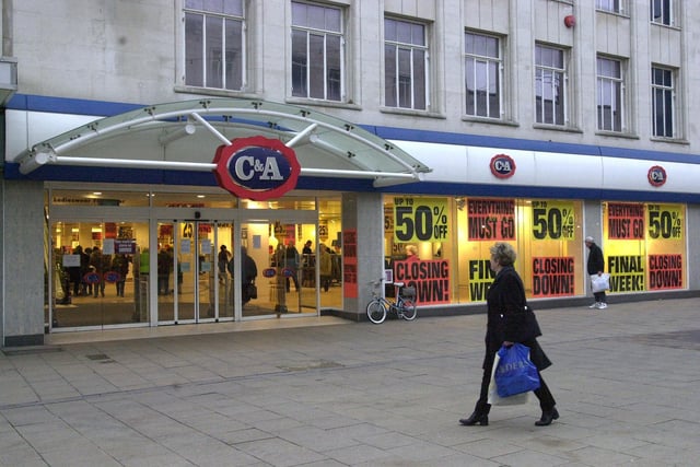 C& was a staple in Portsmouth's city centre for decades. It was the city's first big shop re-opened after the Second World War.