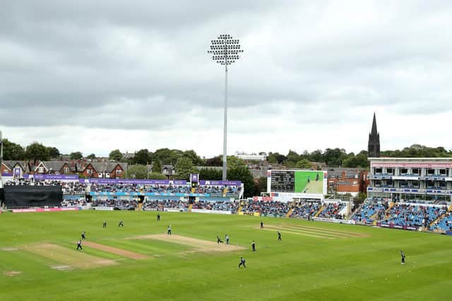 Yorkshire Vikings host Derbyshire Falcons in the T20 Blast last year. Photo by Jan Kruger/Getty Images