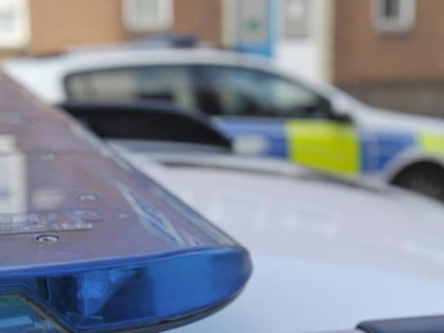 File picture shows police cars. Emergency services were called after a body was found in Dunscroft, Doncaster