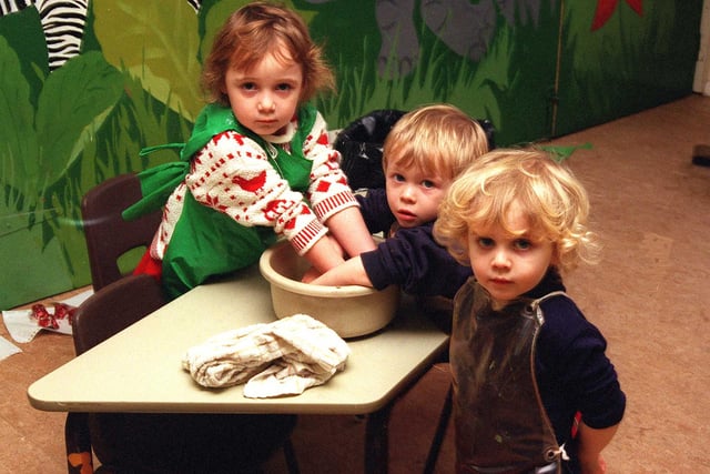 Personal and Social development play at the YMCA Nursey, Sheffield in 1997