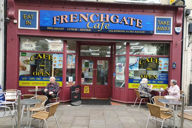 Frenchgate Cafe in Doncaster.