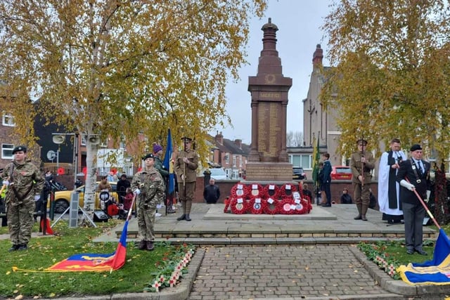 The service in Mexborough.