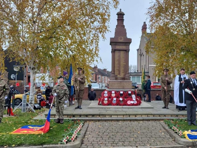 The service in Mexborough.