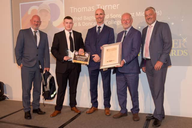 Thomas Turner at the PDA Premier Trophy Awards