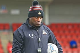 Doncaster Rovers' lead professional development phase coach Frank Sinclair.