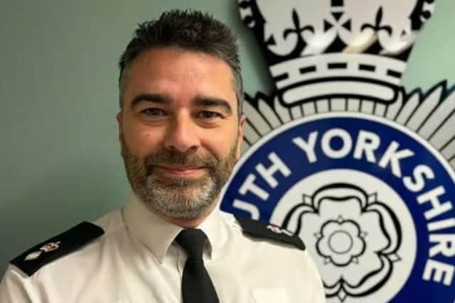 Chief Superintendent Pete Thorp.
