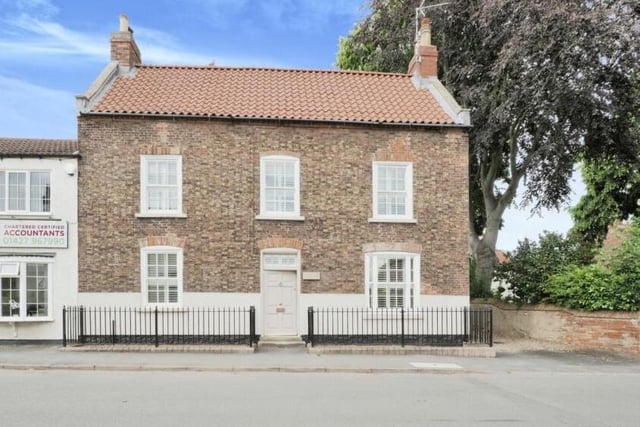 The historic property has a lovely location within the village of Haxey.