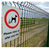The secure dog facility offers a safe spot for dog walkers and their pets.