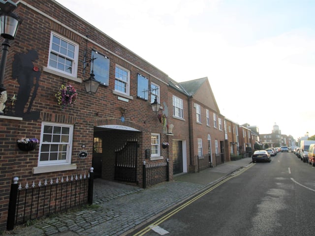 It also has a detached one bedroom self-contained gatehouse and has been tastefully refurbished. It is listed by Martin and Co Portsmouth - 023 9424 9874